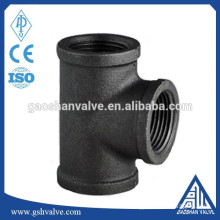 malleable iron pipe tee